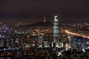 night view in seoul